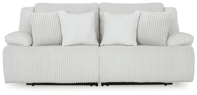 Top Tier 2-Piece Reclining Sectional Loveseat