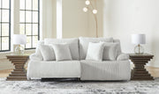 Top Tier 2-Piece Reclining Sectional Loveseat