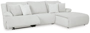 Top Tier 3-Piece Reclining Sectional Sofa Chaise