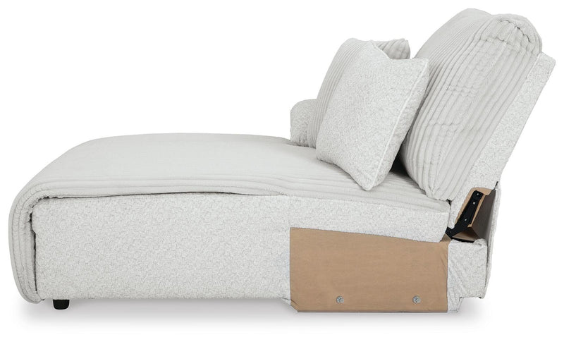 Top Tier Left-Arm Facing Power Reclining Back Chaise
