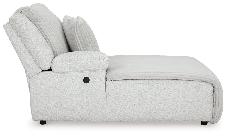 Top Tier Left-Arm Facing Power Reclining Back Chaise