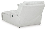 Top Tier Right-Arm Facing Power Reclining Back Chaise