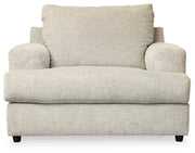 Soletren Loveseat, Oversized Chair and Ottoman