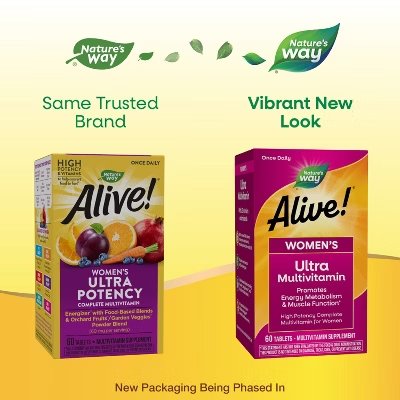 Nature's Way Alive! Women's Ultra Multivitamin Tablets - 60ct