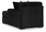 Midnight-Madness 3-Piece Sectional with Chaise
