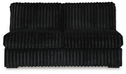 Midnight-Madness Armless Loveseat