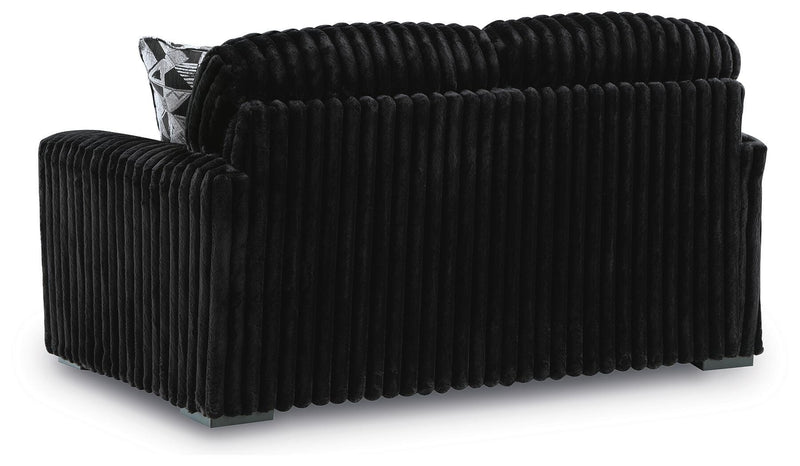 Midnight-Madness Sofa and Loveseat