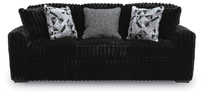 Midnight-Madness Sofa, Loveseat and Oversized Chair