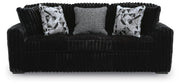 Midnight-Madness Sofa and Loveseat