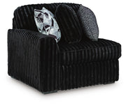 Midnight-Madness Left-Arm Facing Corner Chair