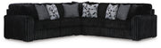 Midnight-Madness 3-Piece Sectional