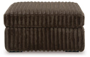 Midnight-Madness 4-Piece Sectional and Oversized Accent Ottoman