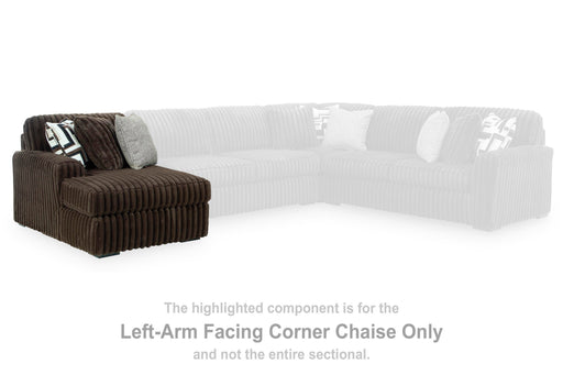 Midnight-Madness Left-Arm Facing Corner Chaise