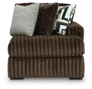 Midnight-Madness 4-Piece Sectional and Oversized Chair