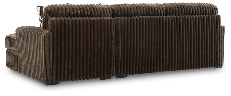 Midnight-Madness 2-Piece Sectional Sofa with Chaise
