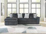 Midnight-Madness 2-Piece Sectional Sofa Chaise