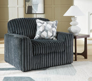 Midnight-Madness Sofa and Oversized Chair