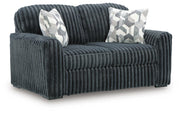 Midnight-Madness Sofa, Loveseat and Oversized Chaise
