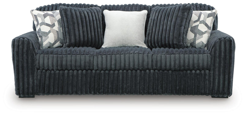 Midnight-Madness Sofa, Loveseat and Oversized Chaise