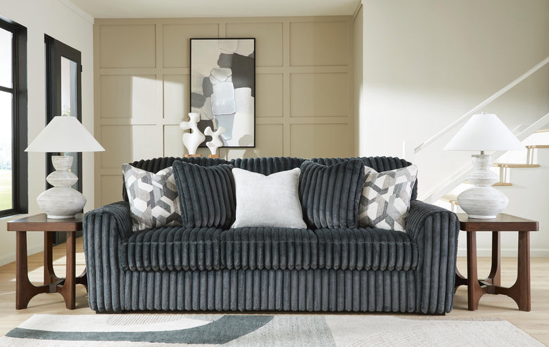 Midnight-Madness Sofa and Oversized Chair