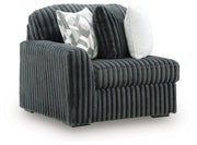Midnight-Madness Left-Arm Facing Corner Chair
