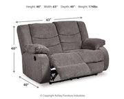 Tulen Reclining Sofa and Loveseat