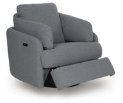 Alainmont Next-Gen Nuvella Swivel Power Recliner