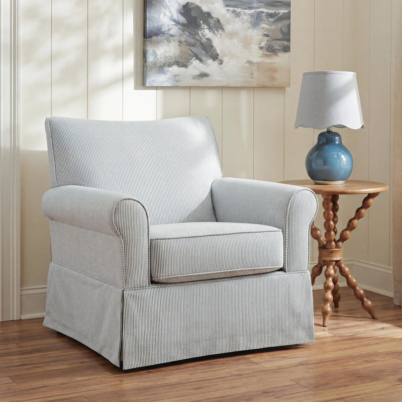 Searcy Swivel Glider Accent Chair