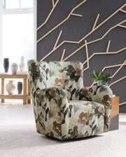 Rowenburg Swivel Glider Accent Chair