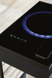 Gemmet Accent Table with Speaker