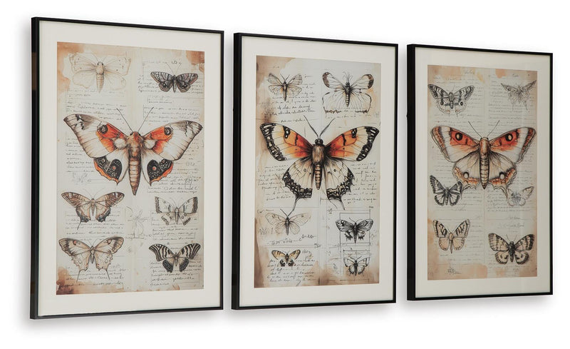 Jossletts Wall Art (Set of 3)