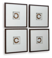 Dallbourne Wall Art (Set of 4)