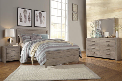 Culverbach Queen Panel Bed, Dresser and Mirror