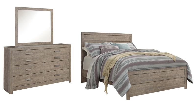 Culverbach Queen Panel Bed, Dresser and Mirror
