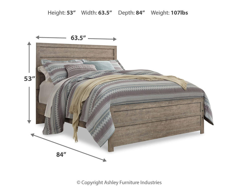 Culverbach Queen Panel Bed with Chest
