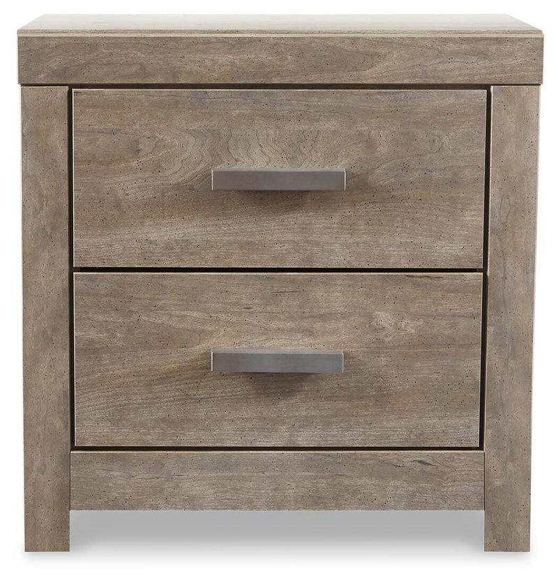 Culverbach King Panel Bed, Dresser, Mirror, Chest and Nightstand