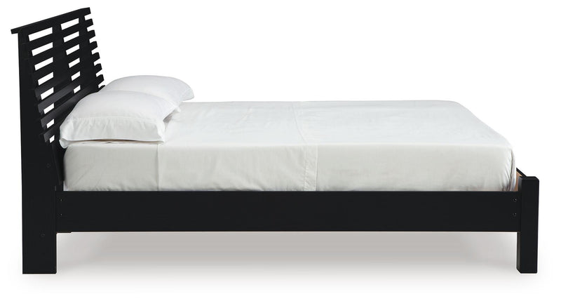 Danziar Full Slat Panel Bed