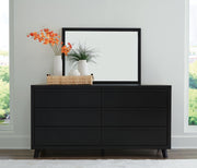 Danziar Queen Panel Bed, Dresser and Mirror