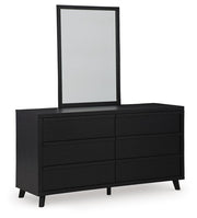 Danziar King Panel Bed, Dresser, Mirror and Nightstand