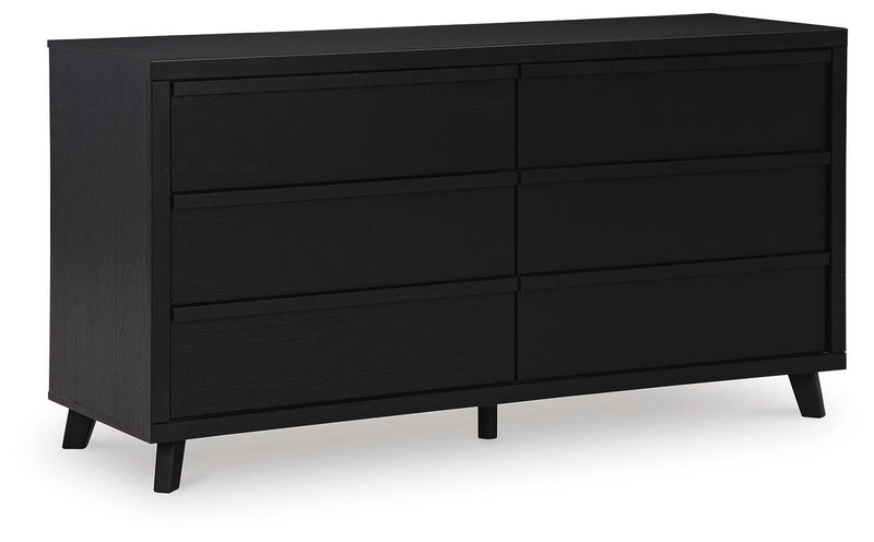 Danziar Queen Panel Bed, 2 Dressers and Nightstand