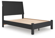 Danziar Full Panel Bed, Dresser and Mirror