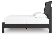 Danziar Full Panel Bed, Dresser and Mirror
