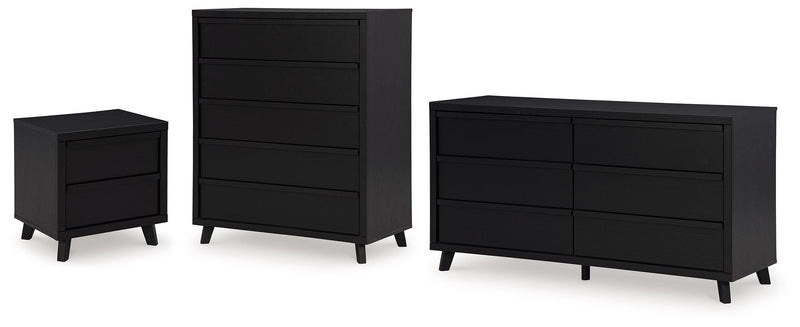 Danziar Dresser, Chest and Nightstand