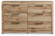 Hyanna Queen Panel Storage Bed with Dresser and Nightstand