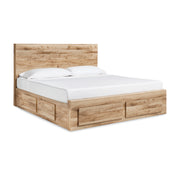 Hyanna King Panel Bed, 2 Chests and 2 Nightstands