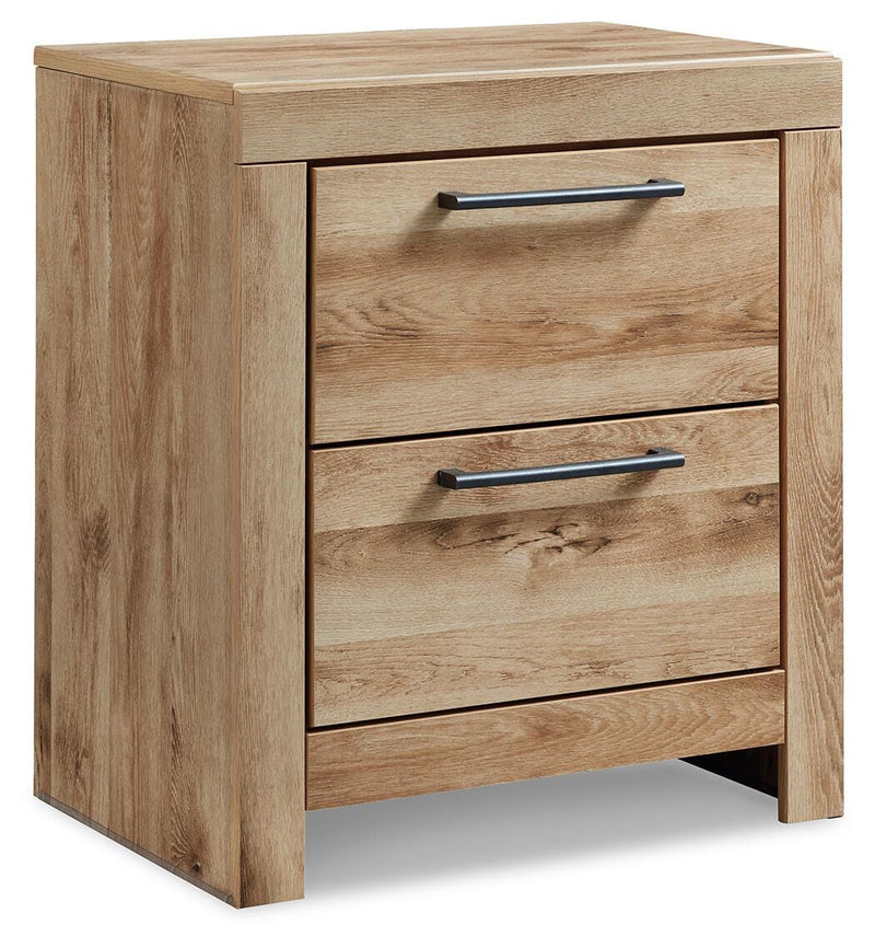 Hyanna Queen Panel Storage Bed, Dresser and Nightstand