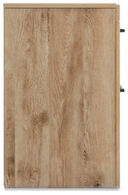 Hyanna Queen Panel Bed and Nightstand