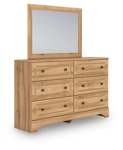 Aleaport Queen Panel Bed, Dresser, Mirror and Nightstand
