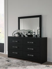 Maeling Dresser and Mirror