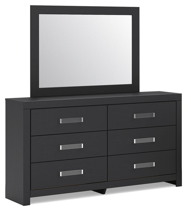 Maeling Queen Panel Bed, Dresser, Mirror and Nightstand
